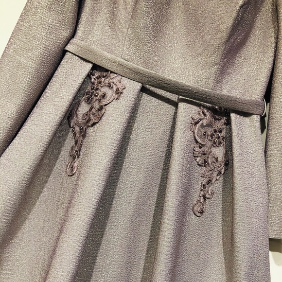 Evening maxi shiny dress - Picture 3 of 8